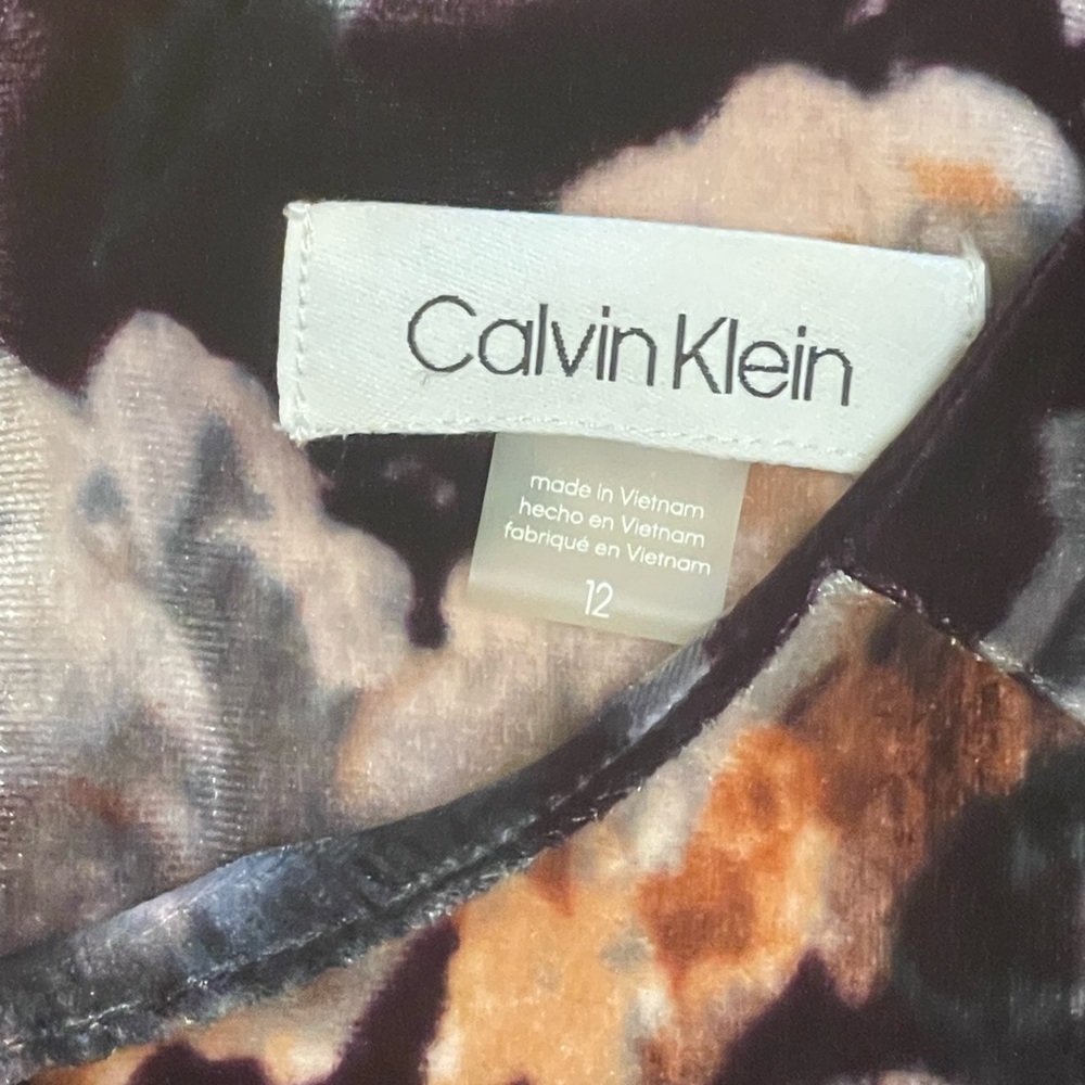 Calvin Klein Black and Pink Off the Shoulder Sundress - Picture 5 of 15
